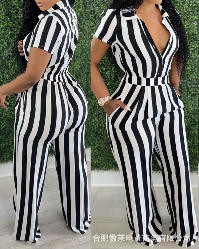 

Женский полосатый комбинезон, женский комбинезон, женский комбинезон