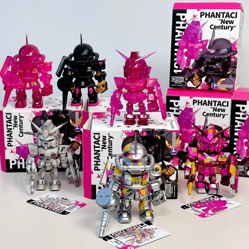 Фото В наличии: Qmsvmini Phantaci New Century Qmsv Mini Series Blind Box, ПВХ-модель, коллаборация, крутые подарки-сюрпризы, праздничные игрушки №1