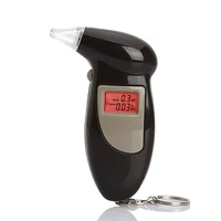 hot new styling portable keychain design led alcohol breath tester alcohol analyzer diagnostic tool hot