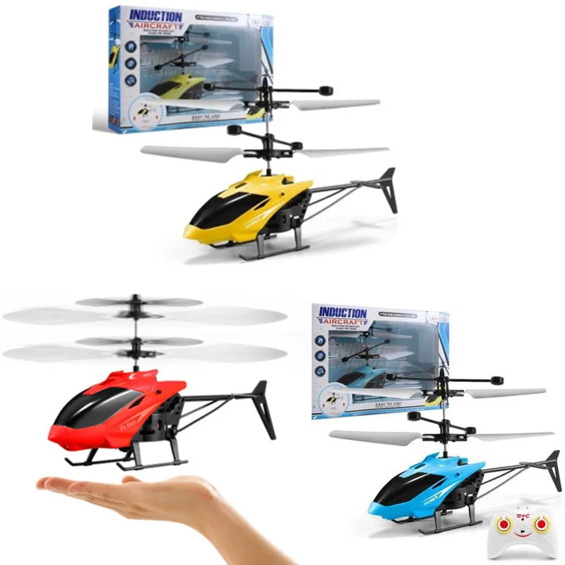 

Helicopter Infraed Hand-induction Remote Control Flying Mini Induction aircraft RC Aircraft Plastic Flashing Light for Child Kid