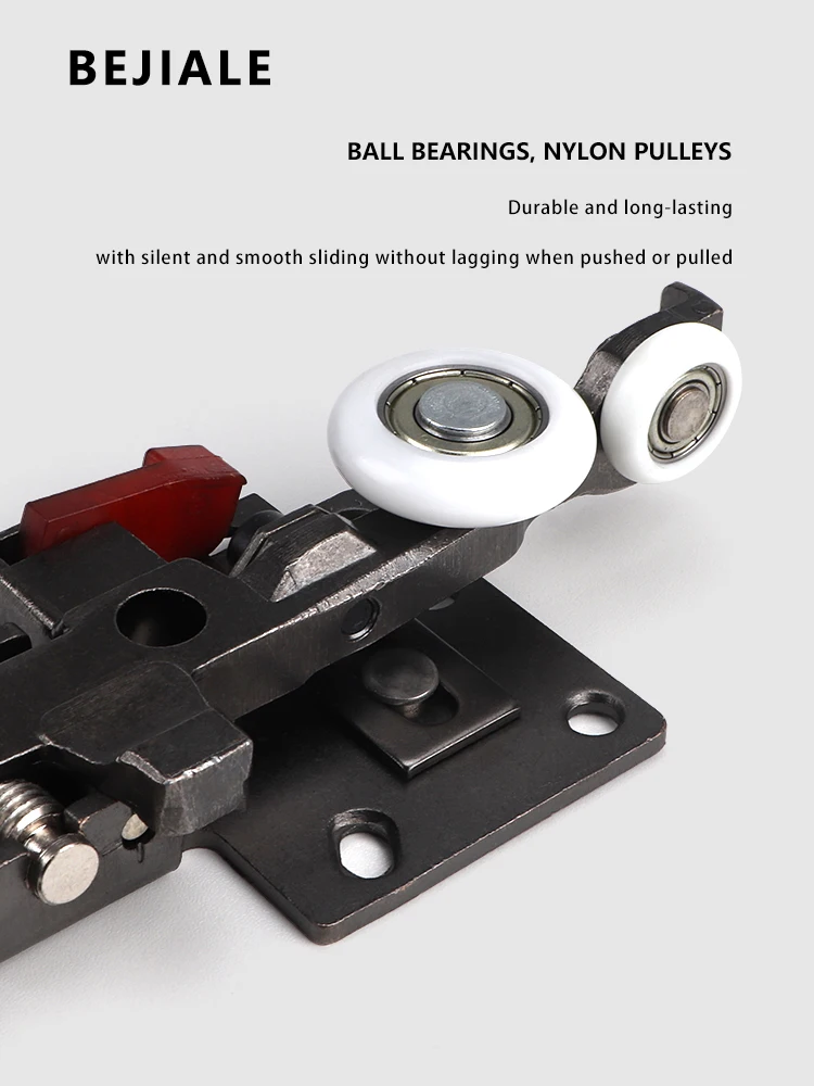 Скрытая скользящая дверь сарая набор оборудования для перевода двухсторонний