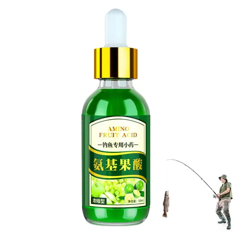 

Fishing Scent Attractant Fish Lure Additive For Crucian High Concentration Amino Fruit Acid Fish Bait Attractant Enhancer Fish