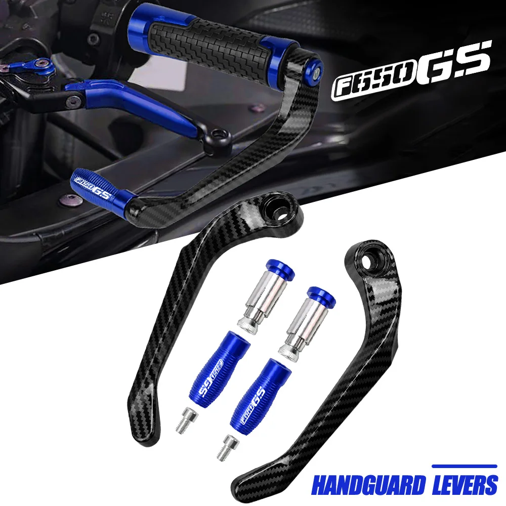 

Motorcycle Handlebar Grips Guard Brake Clutch Levers Guard Protector Accessories For BMW F650GS F650 GS 2000-2012 2011 2010 2009