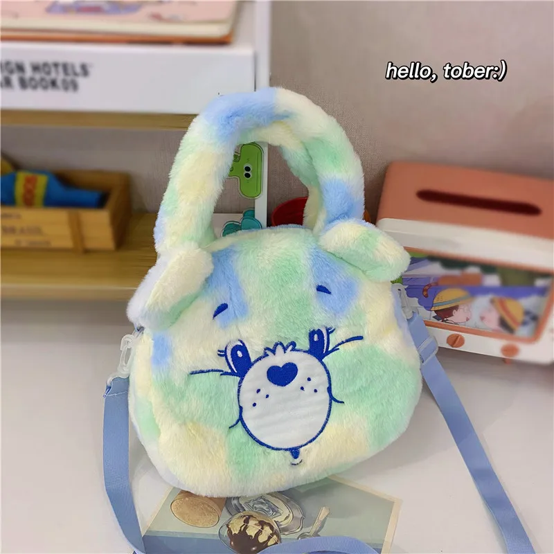 Забота медведь Радуга Медведь Мультфильм Плюшевая сумка на плечо милый кукла