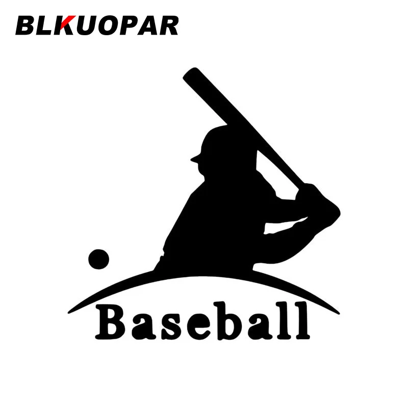 

BLKUOPAR бейсбольная Спортивная фотография, Солнцезащитная наклейка, креативная защита двери автомобиля, бампер, окно, солнцезащитное украшен...