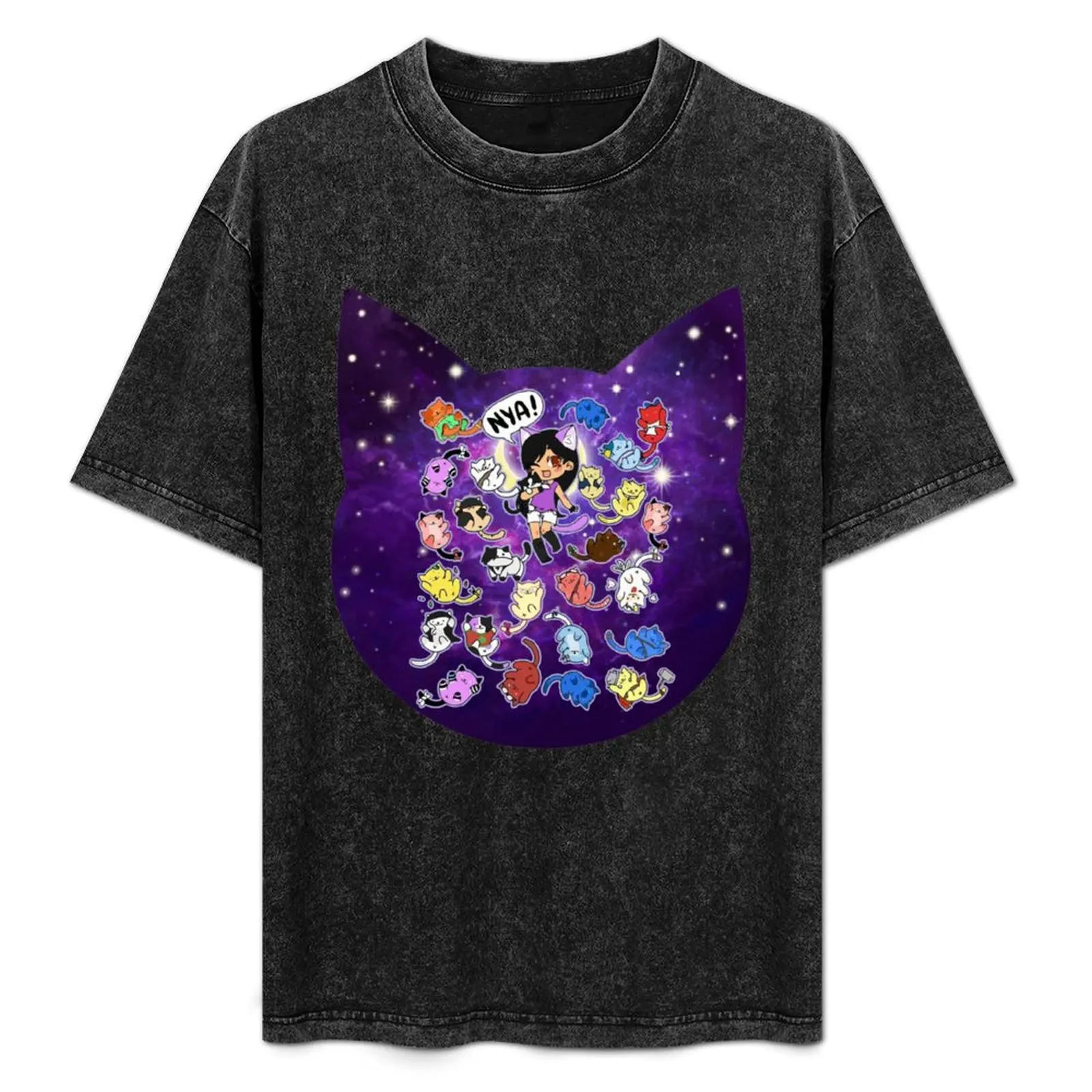 Футболка APHMAU THE CAT GIRL рубашки с фигурками аниме мужские графикой