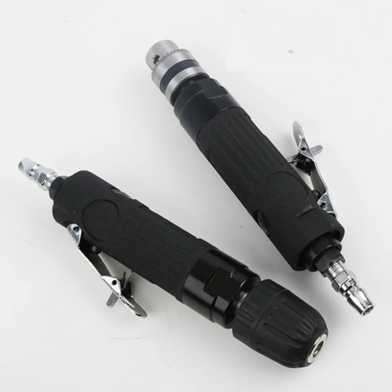 3/8'' Chuck Air Drill Pneumatic Straight Three-jaw Medium-speed Gun Drilling Machine Tool |