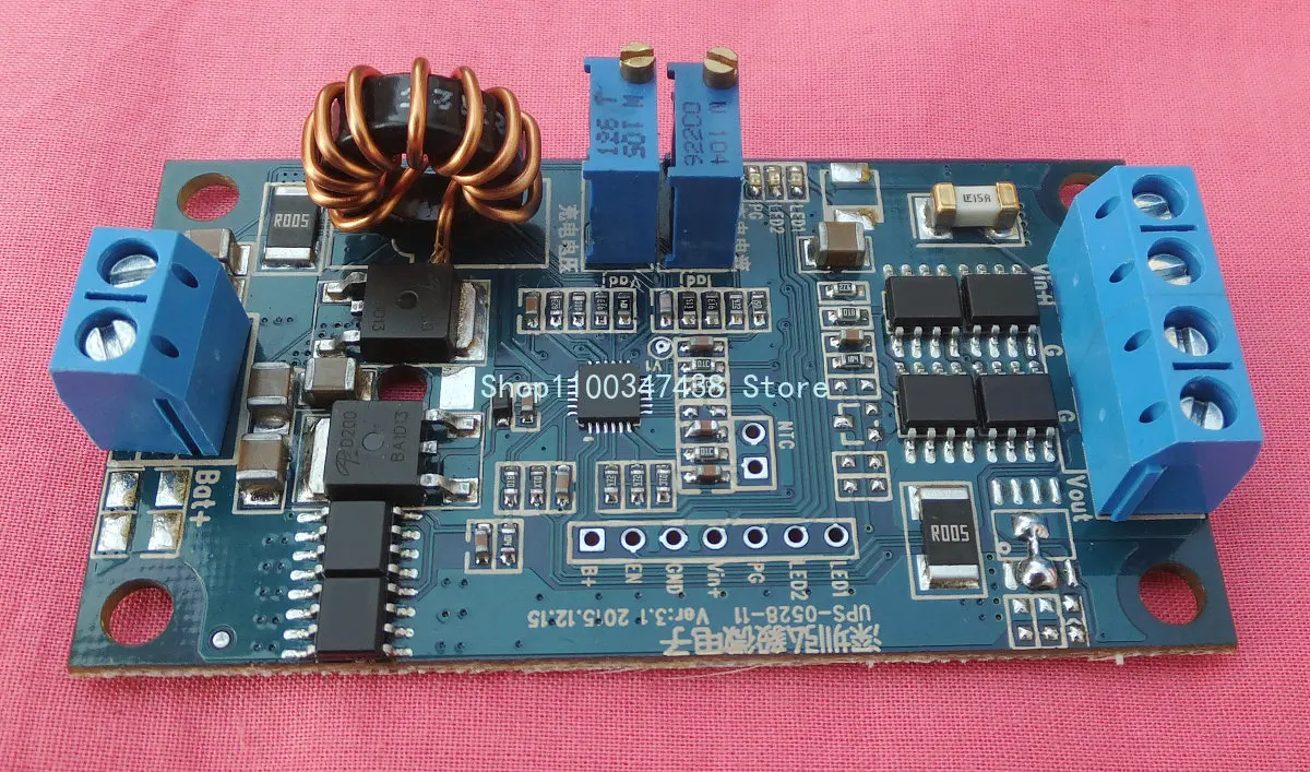 

8A High Current Lithium Battery/lead-acid Battery Charging Module, Constant Current DC UPS/uninterruptible Power Supply