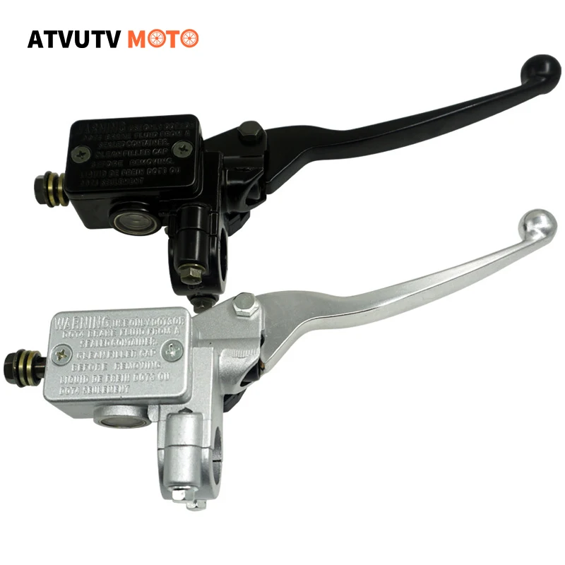 

Motorcycle 22mm Right Brake Pump Front Master Cylinder Hydraulic Brake Lever For Dirt Pit Bike ATV Moped Scooter Go Kart