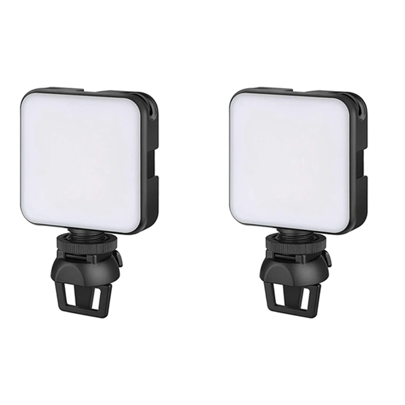 

2X светильник для видеоконференций, веб-камера для ноутбука с зажимом светодиодный светильник для камеры