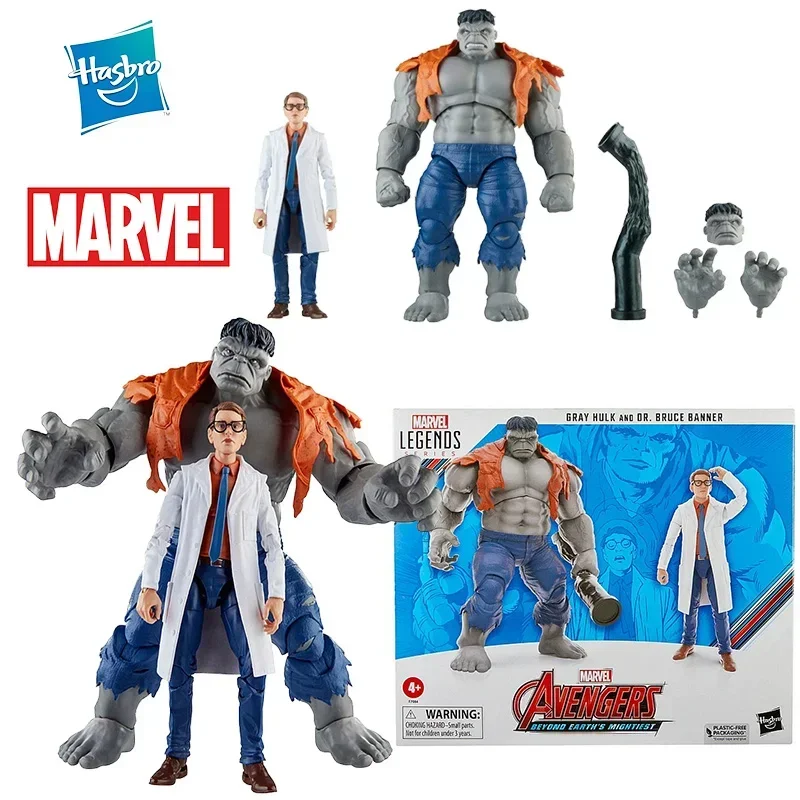 Hasbro Marvel Legends Серый Халк дан Доктор Брюс Баннер 6 дюймов 16 см Категория Модель