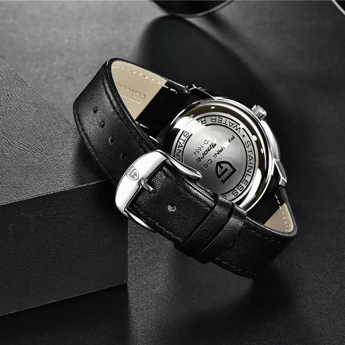 Pagani Design 40 мм Vh65 мужские кварцевые часы из сапфирового сплава водонепроницаемые