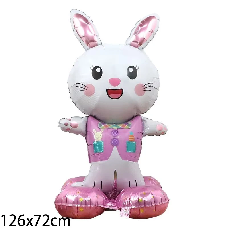 

Пасхальный стоячий кролик из фольги