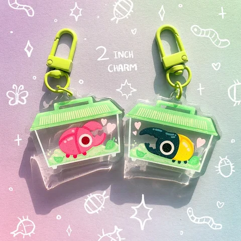 Critter Keeper Акриловый брелок жук