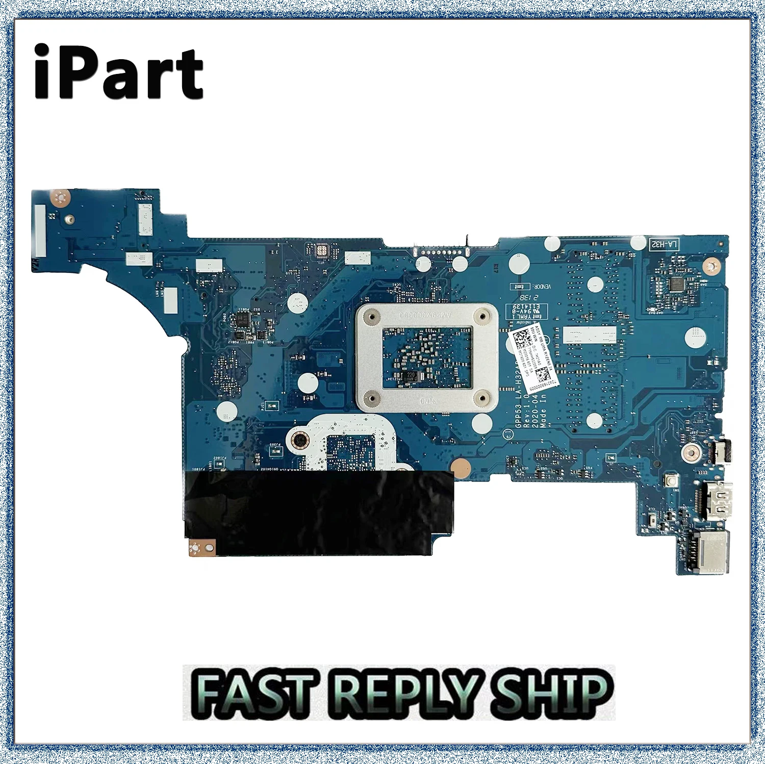 

For HP 15S-GR 15Z-GW 15-S-GY Laptop Motherboard With UMA R5 3450U CPU DDR4 GPP53 LA-H32AP 7H21A0 M27608-601 100% Tested