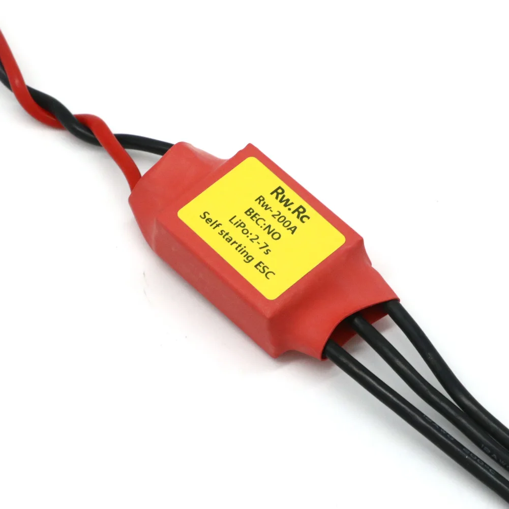 RW.RC самопусковой бесщеточный ESC 10A / 30A 60A 80A 125A 200A с платой драйвера без PWM для