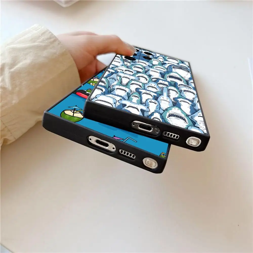 Фото Чехол для телефона Art Killer Whale Orca для Samsung Galaxy S26 S25 S24 S22 S23 Ultra S21 S20 Plus, матовый, полностью мягкий чехол №2
