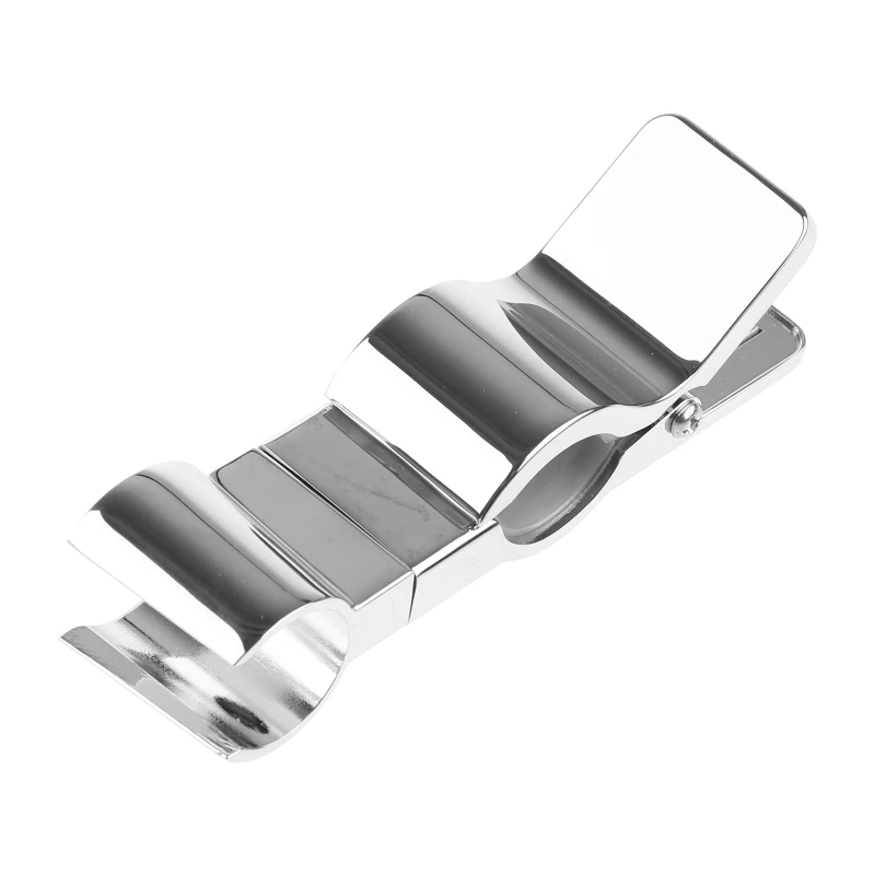 

Shower Head Rail Slider Holder Clip-on Shower head Holder Zinc Alloy Slider Clamp for Slide Bar Bathroom Accessories