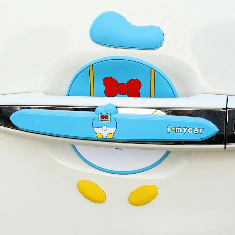 

8 шт., универсальные автомобильные ручки для защиты поверхности двери от царапин и ударов