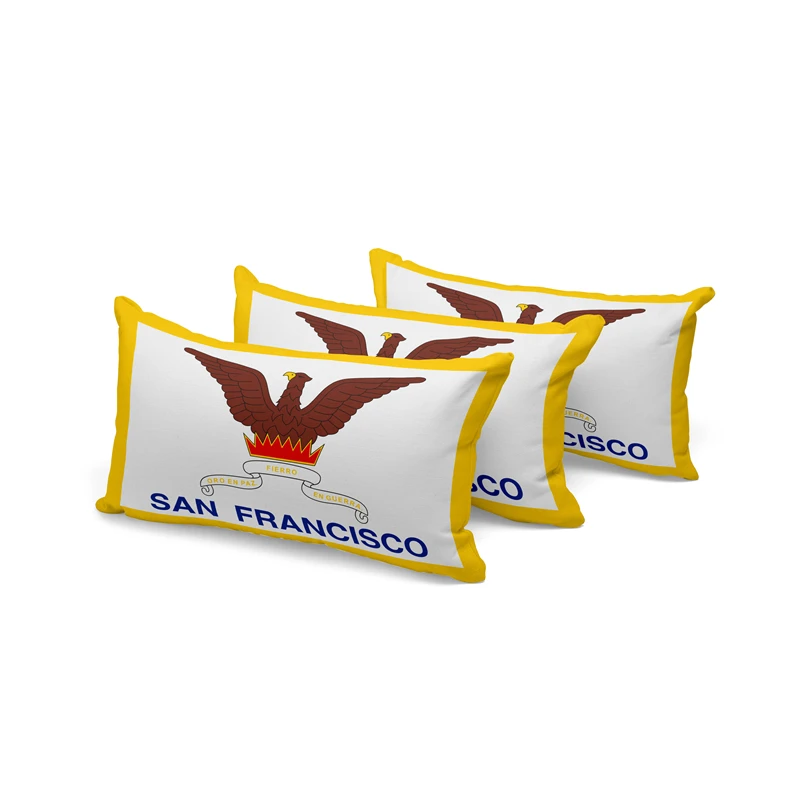 Gaslight Gatekeep GirlbossKiss Сан-Франциско Калифорния Прямоугольные наволочки Чехлы для