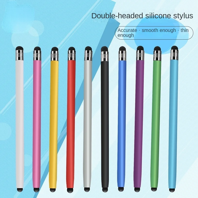 

Новый стилус Android для Apple, Huawei, Xiaomi, двухсторонний стилус емкостной ручкой, резиновый сенсорный телефон планшет