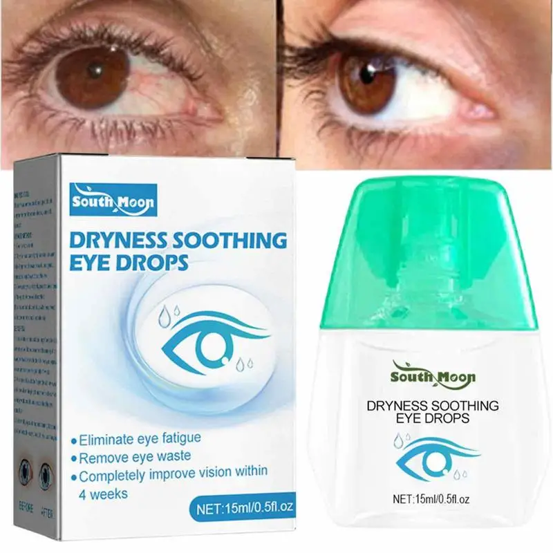 

Eye Drops For Dry Eyes Itchy Blurred Vision Asthenopia Cleanning Treat Pink Eyes Protect Eyesight 15ml Eyes Health Care Liquid