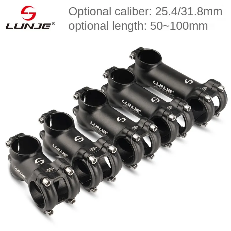 

25.4mm 31.8mm Pipe Cycling Stem Matte Aluminum Alloy Power Short Road Bike Stem 7 Degree MTB Stem Handlebar Bridge Bicycle Parts