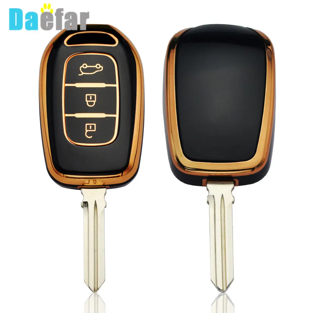 

3 Button Key Case for Dacia Sandero Stepway Logan Duster for Renault Duster Dokker Logan Stepway Clio 5 SS2 Renault TWingo Cover