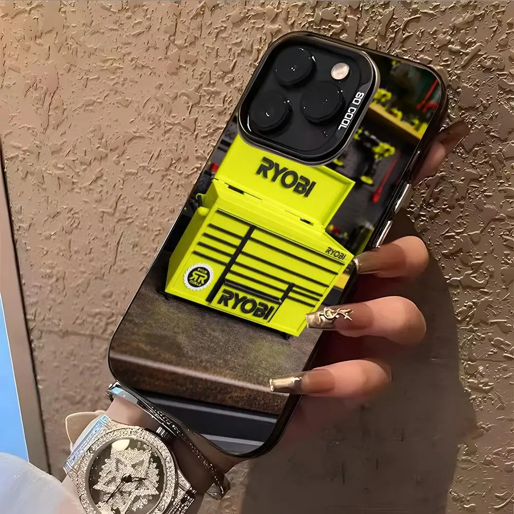 Фото Чехол для телефона R-ryobi Electric tools, серебристый, для iPhone 17, 16, 15, 14, 13, 12, 11 Pro Max Plus №4