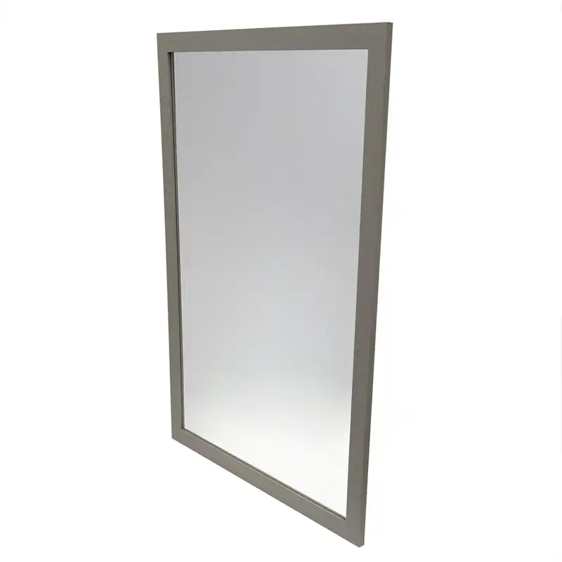 

x 36" Wall Mirror, Grey