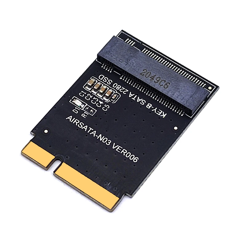 

Переходник для SSD-накопителя Apple Macbook M2 NGFF SSD на 17 + 7Pin конвертировать переходник карты для MacBook Air 2012 A1466 A1465 MD223 MD224 MD231 MD232