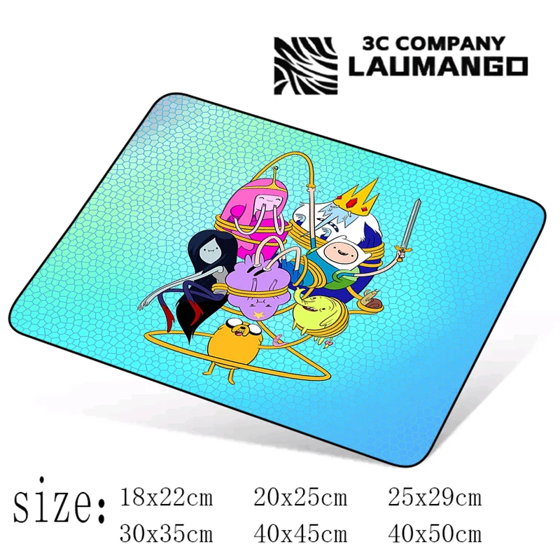 

Pc Gamer Keyboard Adventure Time Mouse Mat Mousepad Glass Computer Desk Pad Gaming Laptops Cabinet Mats Accessories Carpet Anime