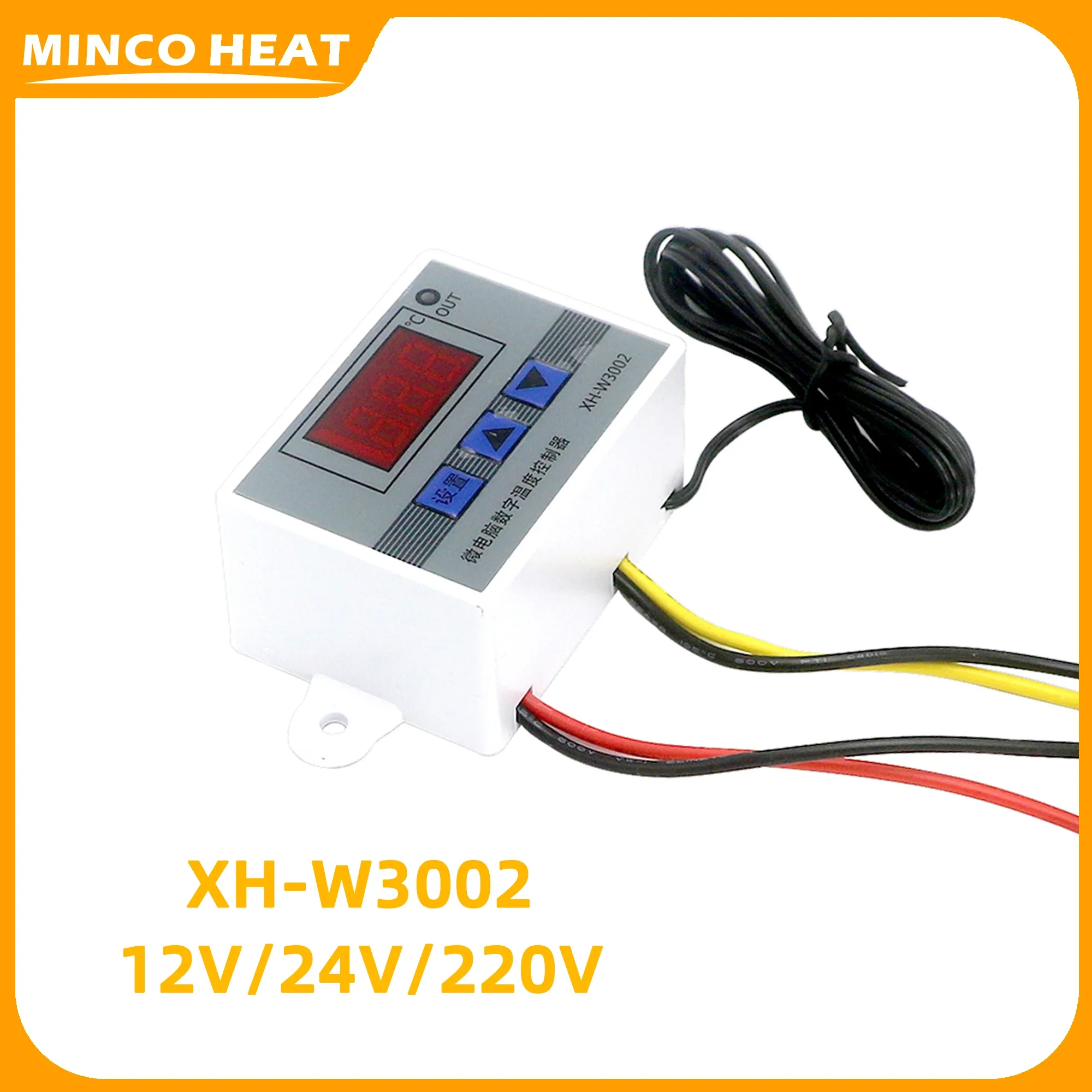 

Терморегулятор MINCO HEAT W3002 для инкубатора -55~110°C