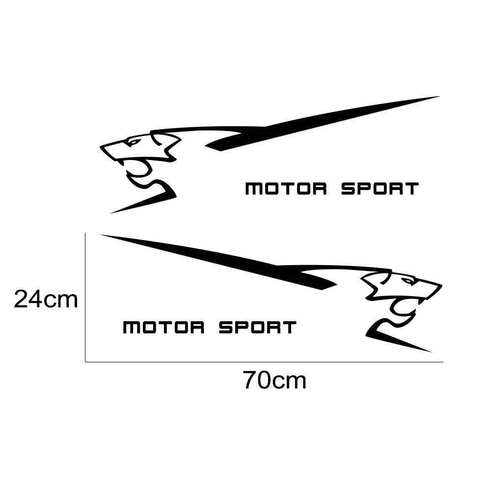 Фото 2 шт. наклеек на крылья для Peugeot 107, 108, 2008, 308, 5008, 206, 207, RCZ MOTORSPORT, тюнинг, декор для дверей, автоаксессуары №5