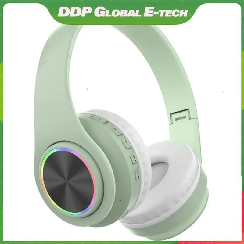 

Sport Earbuds Wireless Headset Lightweight Tws On-ear Headphones Foldable Stereo Strong Bass Earphones Multi-functions