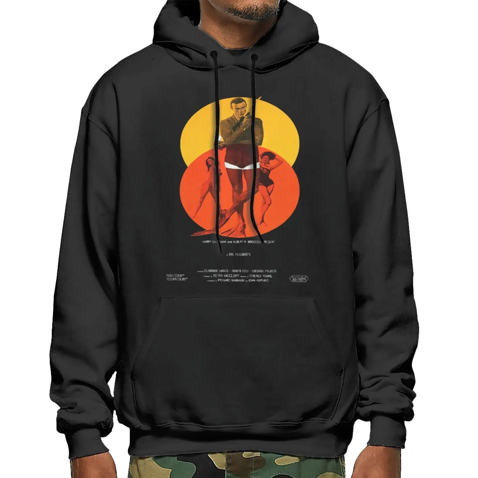 

Thunderball 007 Sean Connery James Bond Hoodies Sweatshirts Tracksuit Men Hoodie Oversize Sweatshirts Streetwear Winter Sweats