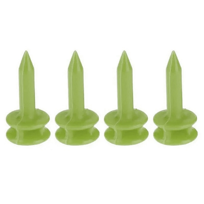 F1FD 100 шт. 25 мм пластиковые замки футболки для гольфа спортивные двухпалубные