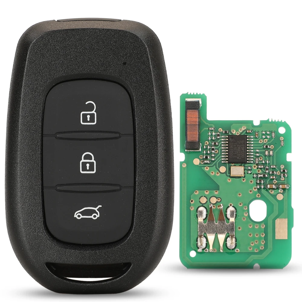 

Пульт дистанционного управления jingyuqin с чипом PCF7961M HITAG AES для Renault Sandero Dacia Logan Lodgy Dokker Duster 433 МГц VAC102 HU136te