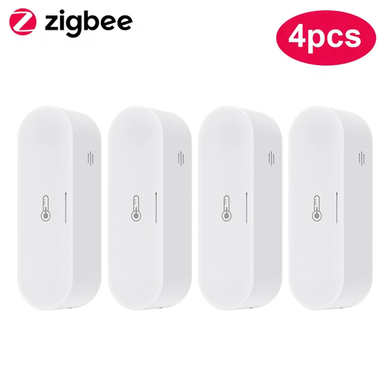 

Умный датчик температуры и влажности Tuya Zigbee HomeKit, комнатный термометр для домашней работы с Alexa Google Home Assistant