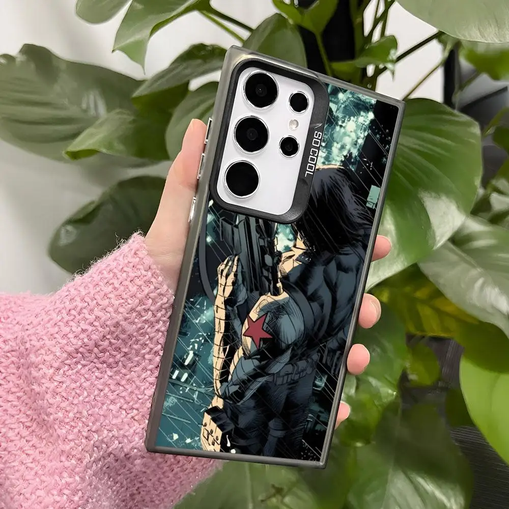 Чехол для телефона Bucky Barnes Winter Soldier Samsung Galaxy A15 A25 A35 A55 A14 A34 A54 A13 A23 A33 A53 A12 A22 A32 A52 A11 A21 A3