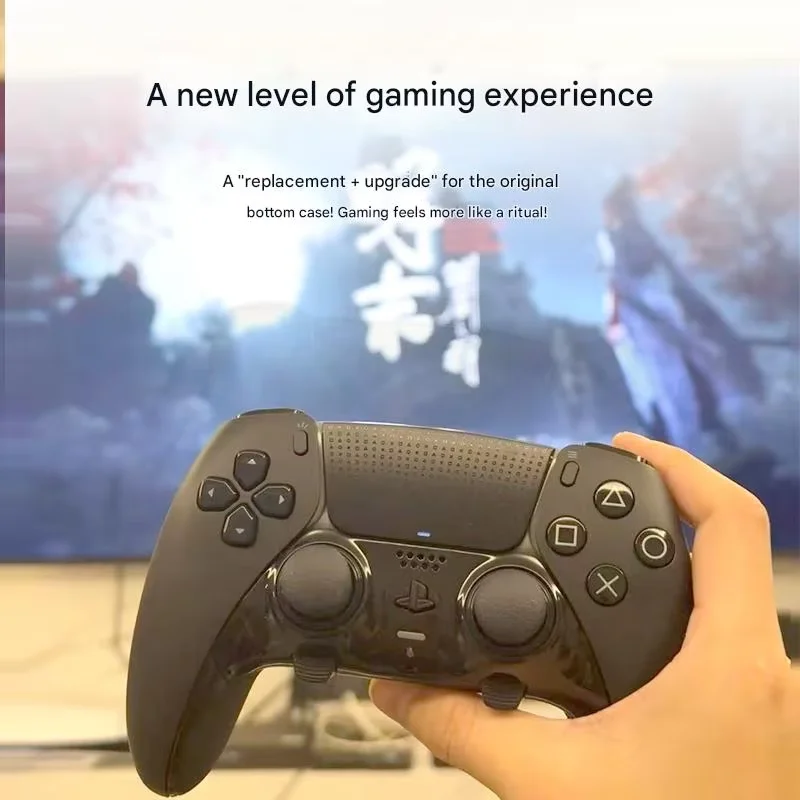 Фото Декоративные накладки для верхней и нижней частей корпуса Playstation 5 Edge, сменные передние и задние клипсы для беспроводного контроллера PS5 Edge №4