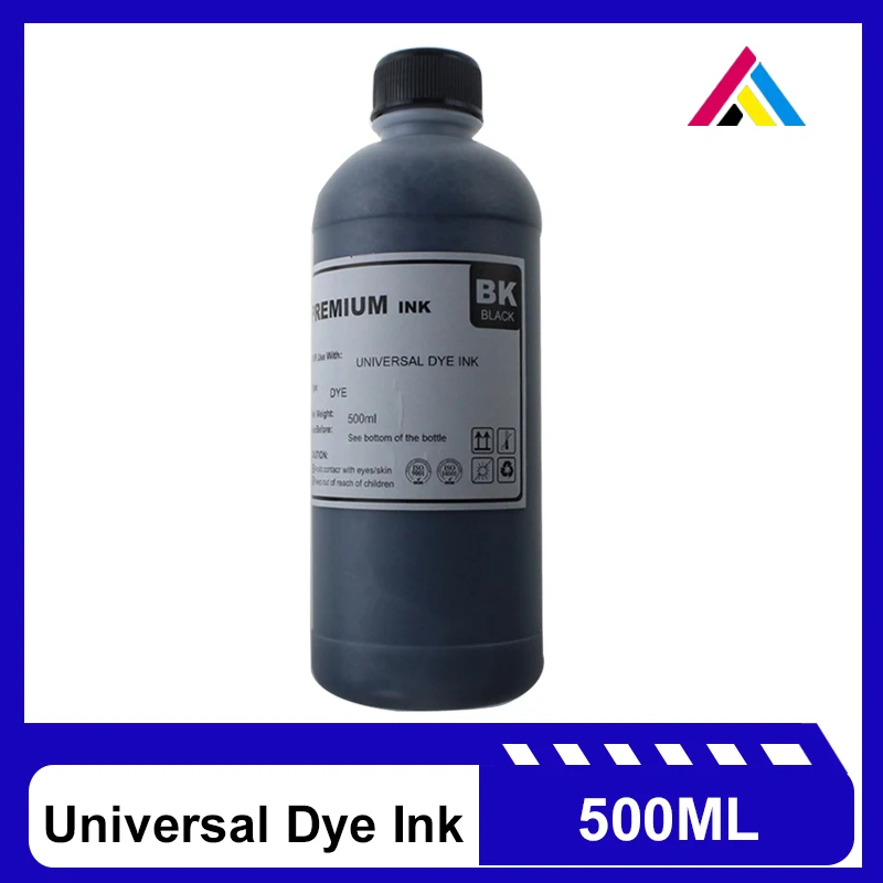 

CSD for 500ML Bottle Universal 4 Color Use For Epson dye ink refill for Canon for HP Brother Lexmark Samsung Dell Inkjet Printer