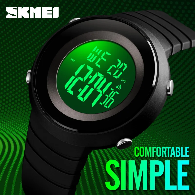 

SKMEI Fashion Sport Watch Men Outdoor Sports Digital Watches 5Bar Waterproof Alarm Clock Man Relogio Led Digital Wristwatches