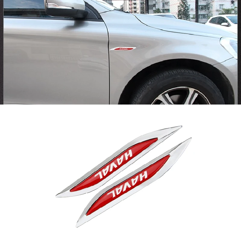 

2 шт., наклейки для заднего крыла автомобиля Haval Logo H3 H6 H2 H5 H7 H8 H9 H6 Sport Coupe M2 M4 T FEK Silah Tabanca Korna Decoration