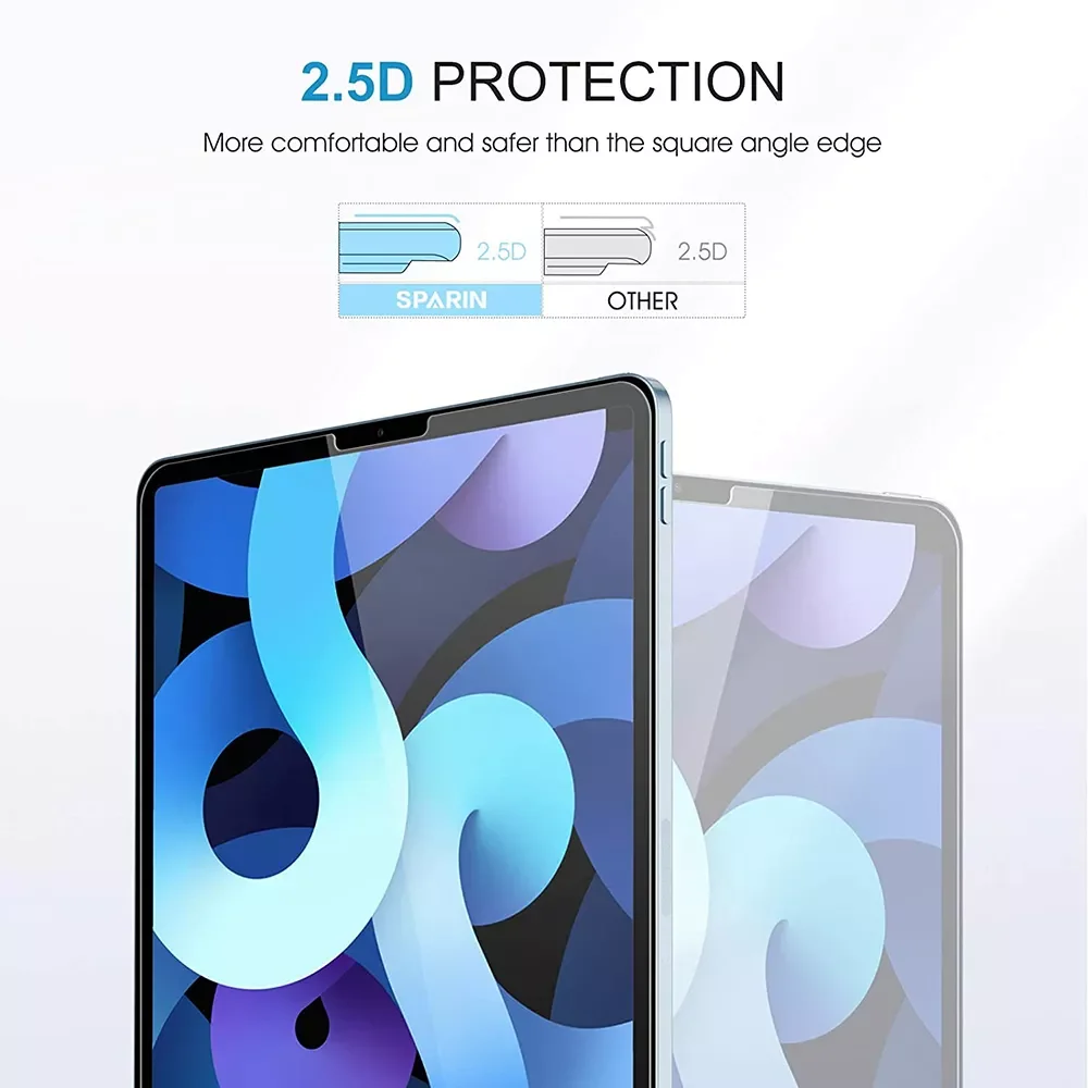 

Hot Sales Tempered Glass Screen Protector for IPad 10.2 9.7 10. 5 10.9 11 IPad 8 7 6 9 Air 4 3 2 Mini Glass IPad 2020 2019 2018