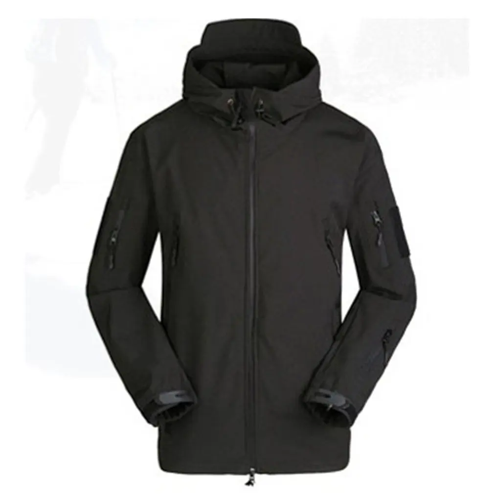 

Fish skin soft shell V4.0 wind and rain jacket grey XXL
