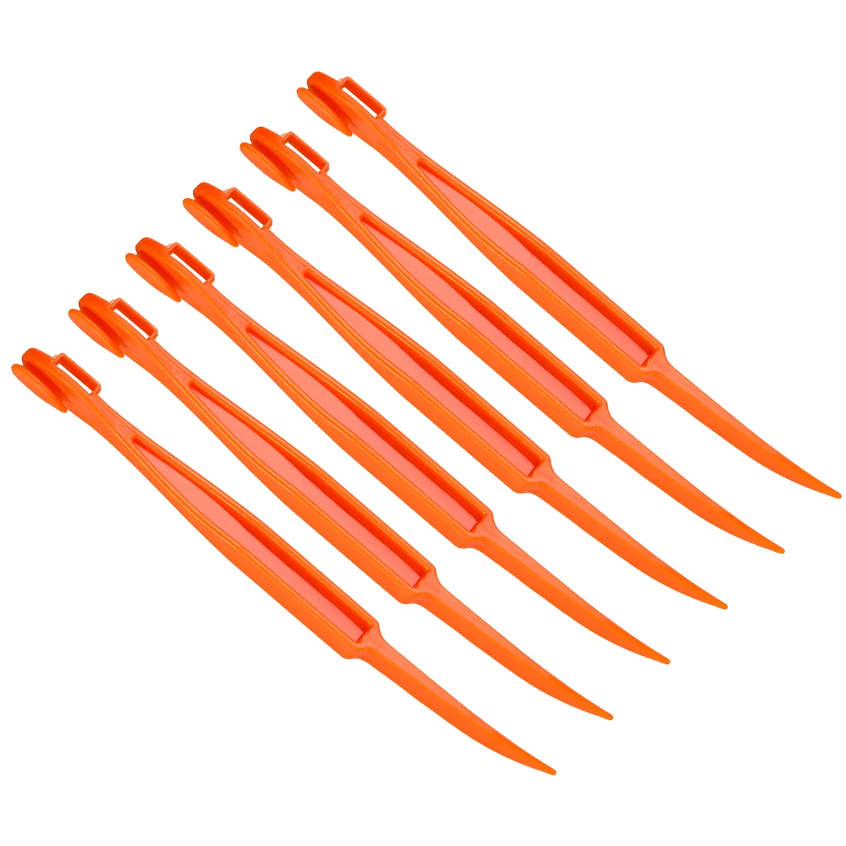 

5-Piece Light Weight Practical Durable Safe Plastic Orange Peelers Fruit Slicer Kitchen Gadgets