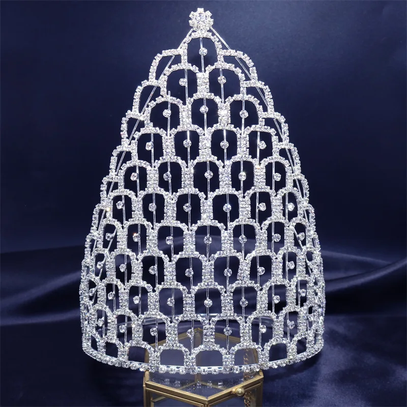 

Bridal petite hair accessories bow head jewelry Zircon