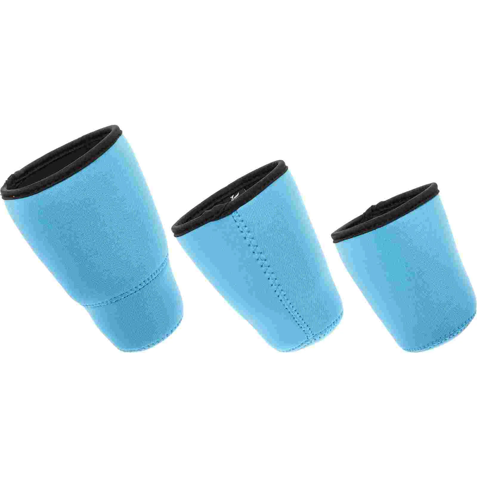 

3pcs Portable Cup Sleeves Heat-resistant Bottle Sleeves Practical Drink Sleeves Cup Supply
