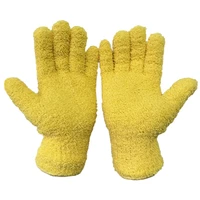 coral fleece cleaning glove car wash dust removal gloves housework water absorbent dusting gloves dry hair gloves microfiber